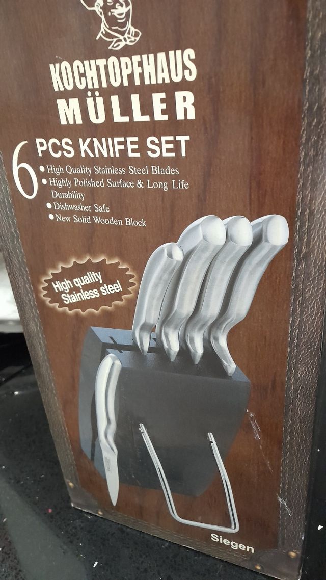 cuchillos nuevos regalo