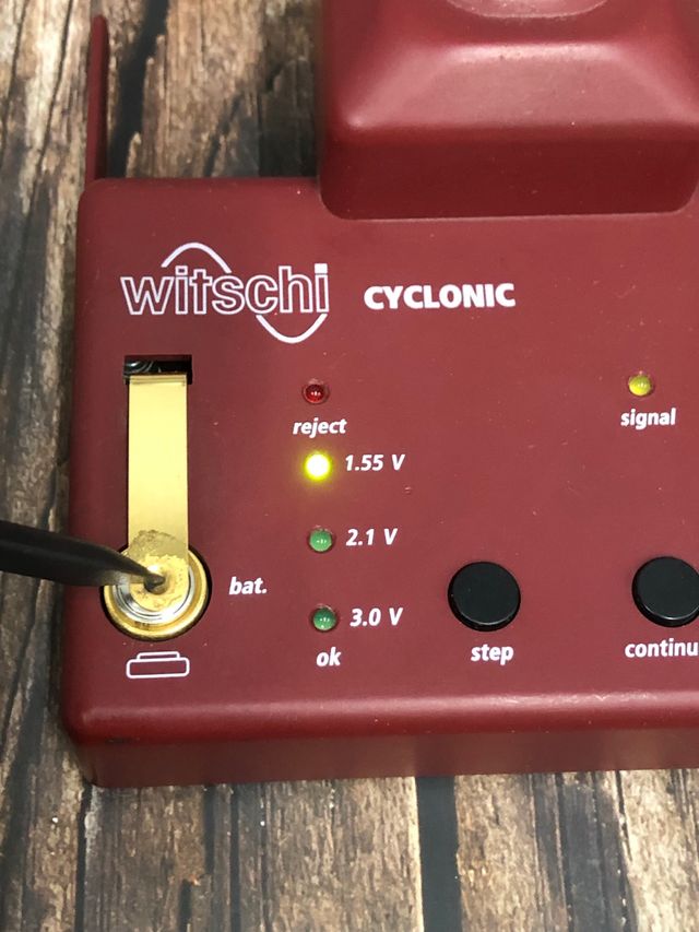 Witschi Cyclonic tester relojes de cuarzo