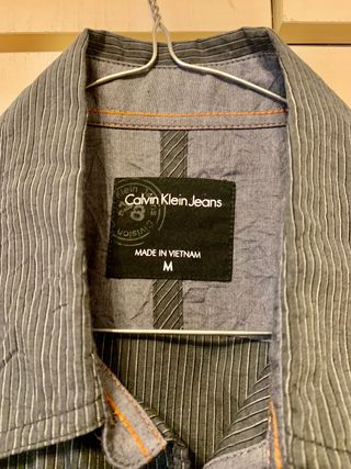 Camisa Calvin Klein de rayas, sport
