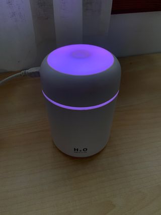 Humidificador con luces leds