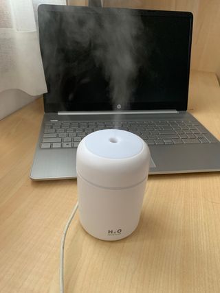 Humidificador con luces leds