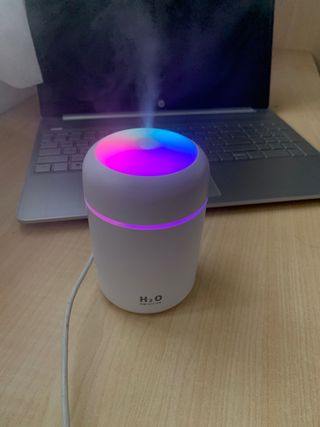 Humidificador con luces leds