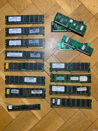 Pack Componentes antiguos Pc informática 