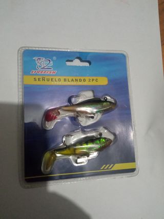 8 cebos de pesca cucharillas rapala