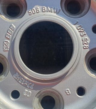 VENDO 1 LLANTA SUELTA EN 15 BMW SERIE 5 BBS 1999