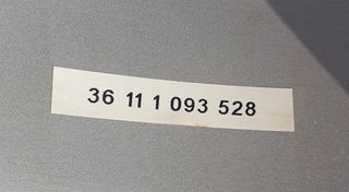 VENDO 1 LLANTA SUELTA EN 15 BMW SERIE 5 BBS 1999