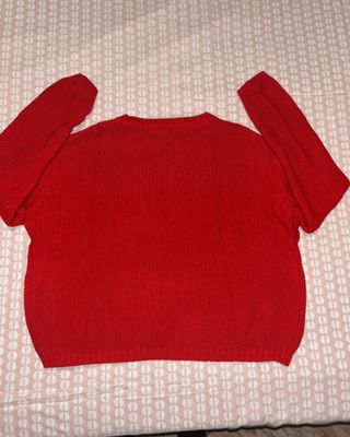 Jersey de hilo rojo