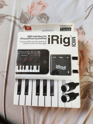 Apple Irig Midi Iphone Ipod Ipad nuevo caja.