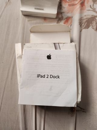 Apple Ipad 2 Dock,caja,manual,nuevo.