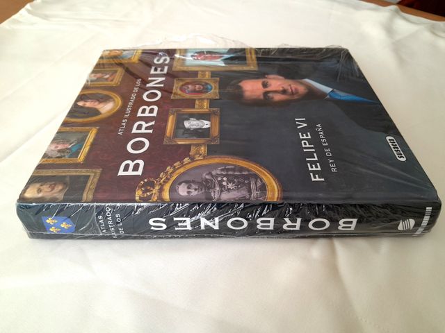 Livro História Ilustrada Atlas dos Bourbons