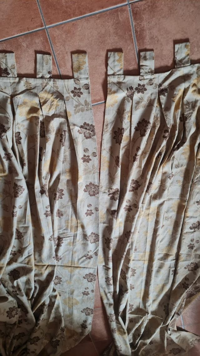 CORTINAS HECHAS A MANO TELA DE MUY BUENA CALIDAD