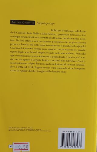 Trappola per topi - Agatha Christie