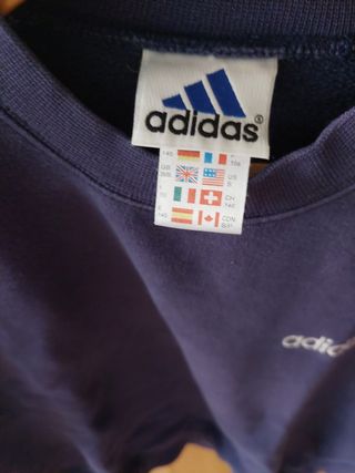 sudadera adidas azul