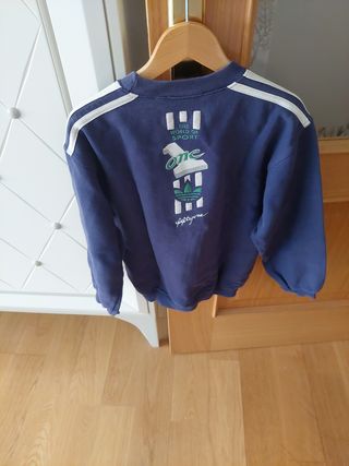 sudadera adidas azul