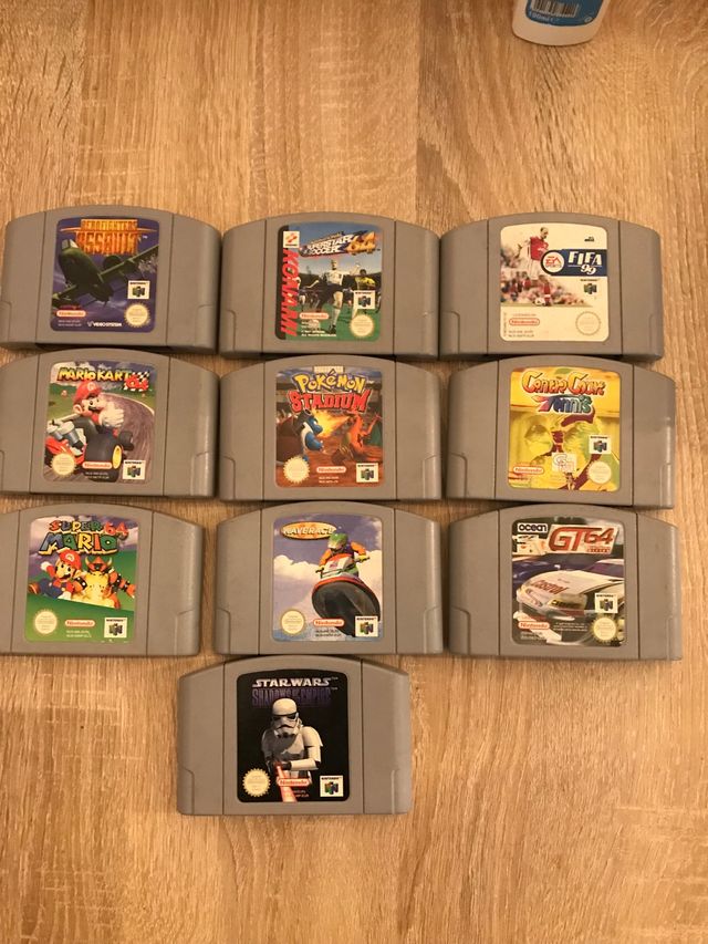 Juegos Nintendo 64 Originales desde 5€👇