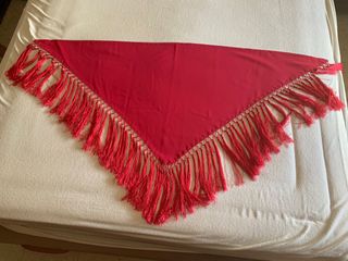 Mantoncillo fucsia de señora