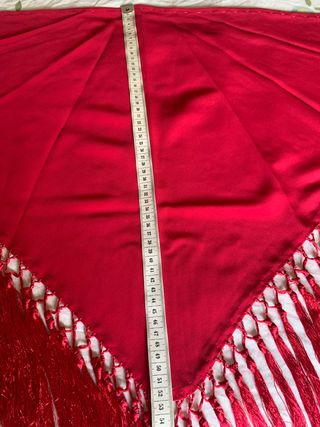 Mantoncillo fucsia de señora