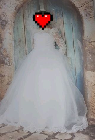 Vestido de Primera Comunión Talla 14!