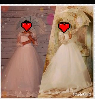 Vestido de Primera Comunión Talla 14!