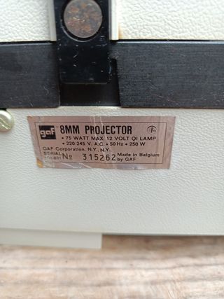 PROJECTOR 8MM GAF 1388/Z