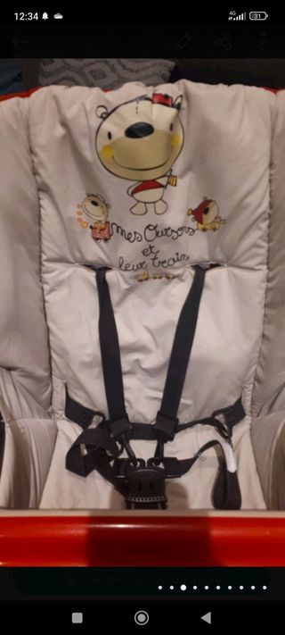 Trona de bebé plegable Mega de Jané