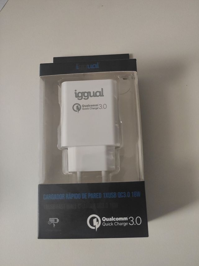 Cargador rapido de pared
