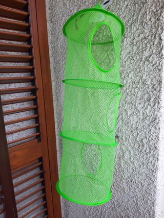 Contenitori a rete per giochi bambini