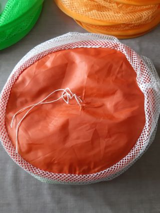 Contenitori a rete per giochi bambini