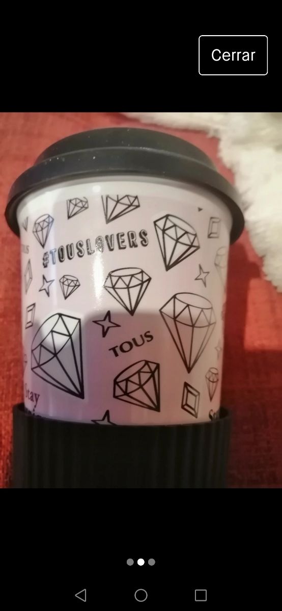 TOUS, Vaso cerámica