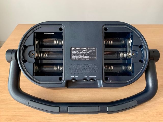 iSplash portable Stereo radio and dock for iPod