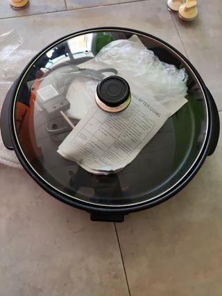 Plancha de asar eléctrica 
