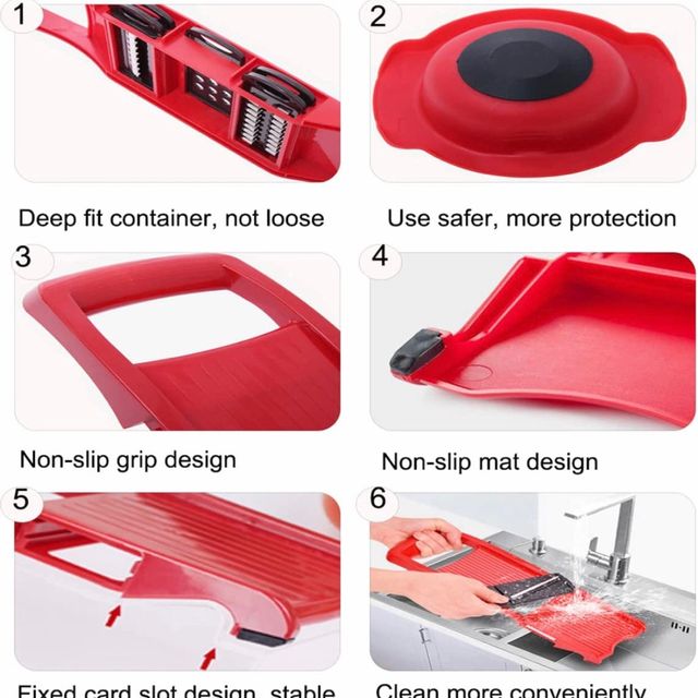 Nuevo. Mandolina cortadora multifuncional,