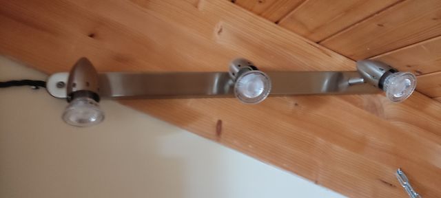 lampara pared 3 focos aplique pared