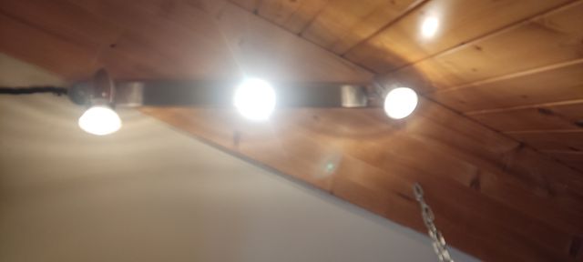 lampara pared 3 focos aplique pared