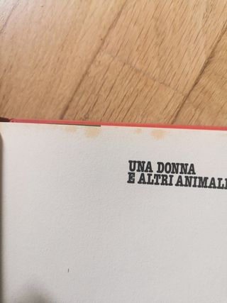 Libro "Una donna e altri animali" di B. Gasperini