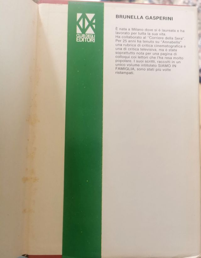 Libro "Una donna e altri animali" di B. Gasperini