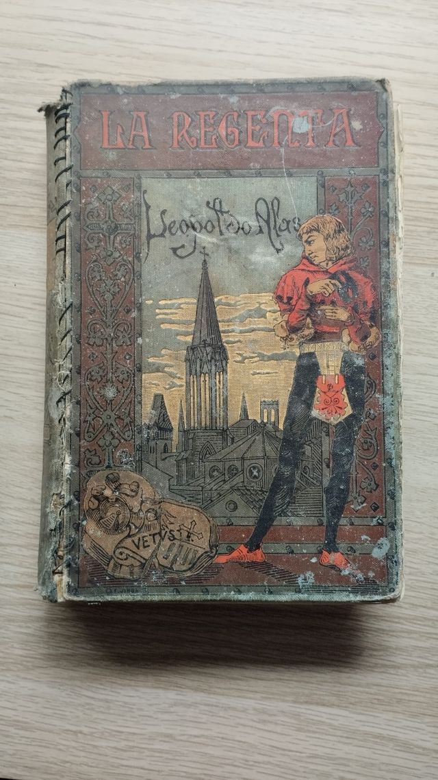 Primera Edición de La Regenta, de Clarín. Tomo 2.