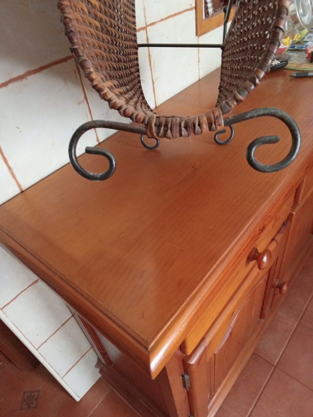 REVISTERO FORJA Y MIMBRE