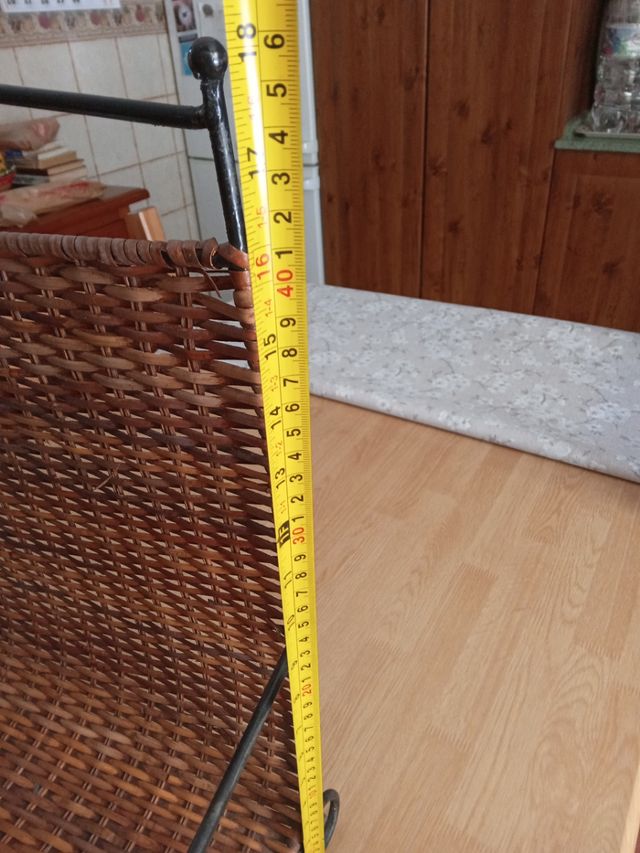 REVISTERO FORJA Y MIMBRE