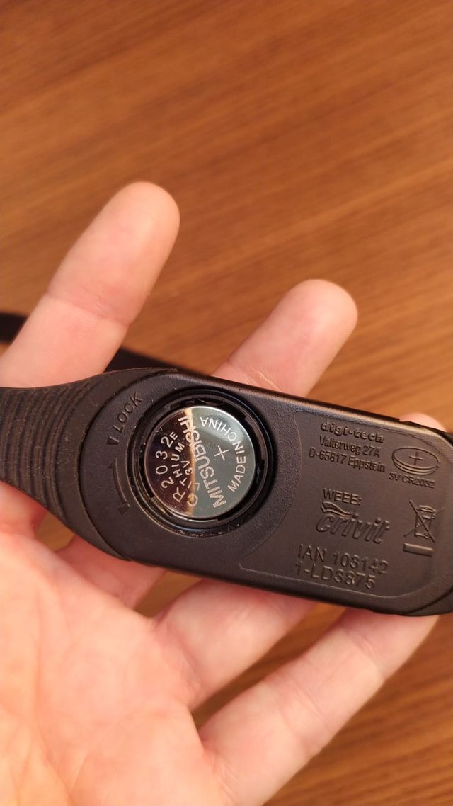 Repuesto pulsómetro (sin reloj)