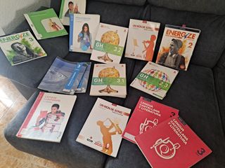 libros 2° y 3° de la Eso