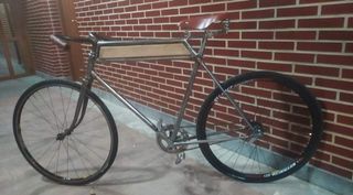 bicicleta retro urbana fixie y contrapedal