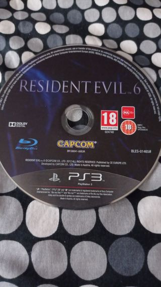 Juego ps3 playstation 3 plaY 3 RESIDENT EVIL 6