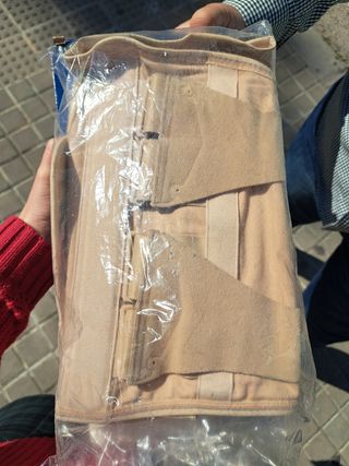 Faja ortopédica sacrolumbar alta