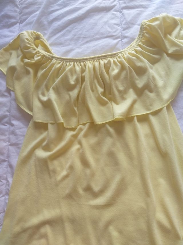 camiseta de volantes