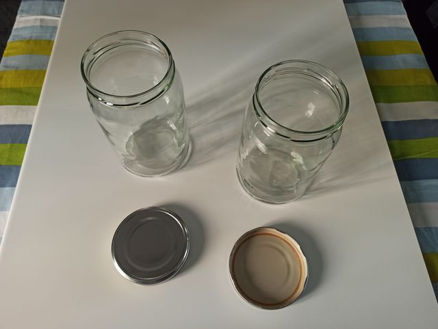 Grandi vasetti per conserve in vetro