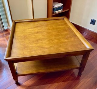 Mesa de centro madera, Castro Urdiales, Cantabria.