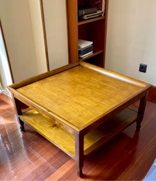 Mesa de centro madera, Castro Urdiales, Cantabria.