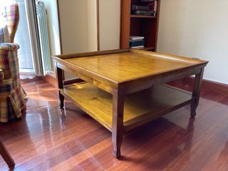 Mesa de centro madera, Castro Urdiales, Cantabria.