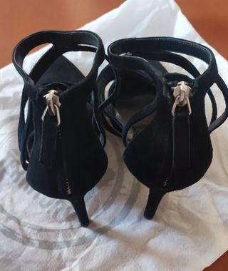 Zapatos tacón negros vestir mujer Talla 40